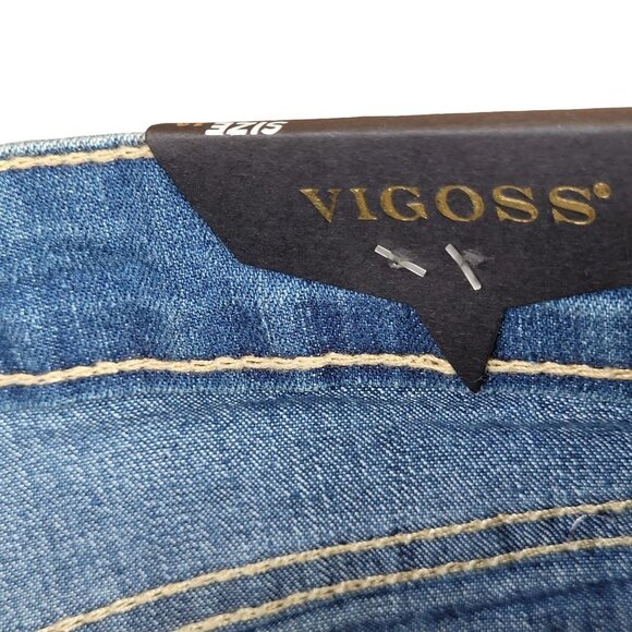 GIRL VIGOSS STRETCH DENIM SHORTS SZ 14 - Picture 9 of 11